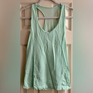 Mint Green Sleeveless Women's Top